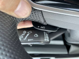 ドライバーの意志を瞬時に伝える、素早いシフト操作が可能なパドルシフトが備わります。