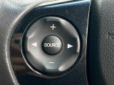 【ステアリングスイッチ】運転中、前方から目線をそらすことなく、オーディオ等の操作が可能な便利機能!安心&快適なドライブを演出してくれます♪