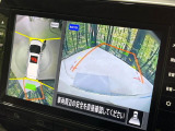 【アラウンドビューモニター】専用のカメラにより、上から見下ろしたような視点で360度クルマの周囲を確認することができます☆死角部分も確認しやすく、狭い場所での切り返しや駐車もスムーズに行えます。