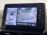 【全周囲カメラ】車両周囲の障害物の位置をモニターでチェックすることができます☆運転中や駐車時などの周囲の安全をサポートしてくれます☆