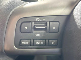 【ステアリングスイッチ】運転中、前方から目線をそらすことなく、オーディオ等の操作が可能な便利機能!安心&快適なドライブを演出してくれます♪