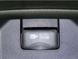 AC100V100Wコンセントを装備しております。