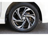 ステラカスタムRS専用15インチアルミホイール。タイヤサイズ165/55R15。