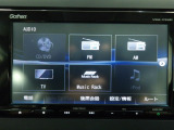 フルセグテレビ搭載。DVD・CD再生に対応しています。