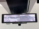 【スマートルームミラー】ルームミラー上に車体後方カメラの映像を映し出すことで車内定員、荷物状況に影響をうけません★たくさん乗せても、たくさん載せても、後方視界すっきりのインテリジェントルームミラー★