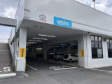 新車店舗と併設しており、車検が可能な指定整備工場もあります。購入後も車検整備から定期点検整備まで安心してお任せください♪
