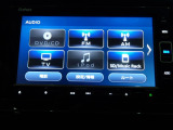 フルセグテレビ搭載。DVD・CD再生・SDカードにも対応しています。