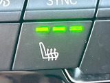 ●フロントシートヒーティング:運転席・助手席共に三段階で調節が可能なシートヒーターを装備しております。季節を問わず快適にご使用いただけます。