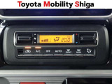お好み温度に設定すると自動で調整してくれるオ-トエアコン装着車です。