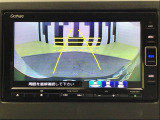 バックカメラ付きで後方の確認も安心です!スムーズな駐車・車庫入れをサポートいたします!