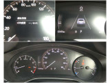 メーター内には、外気温・平均車速・平均燃費・瞬間燃費・走行可能距離のECO情報が表示できる機能があります!