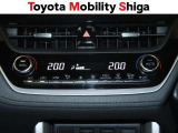 お好み温度に設定すると自動で調整してくれるオ-トエアコン装着車です。