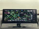 【純正12.3インチナビ】専用設計で車内の雰囲気にマッチ!ナビ利用時のマップ表示は見やすく、いつものドライブがグッと楽しくなります!