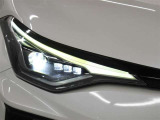 Bi-Beam LEDヘッドランプ(GR専用ダークスモークエクステンション)+LEDクリアランスランプ+LEDターンランプ+LEDデイライトが装着されています。