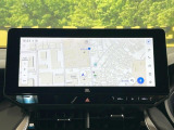 【12.3インチワイドナビ】高級感とインパクトのある大型ワイドナビを装備。各種オーディオ操作はもちろん、横長ワイド画面でのマップ2分割表示など、利便性も高いナビです♪