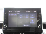 ディスプレイオーディオでラジオ、テレビなど視聴できバックモニターも付いています