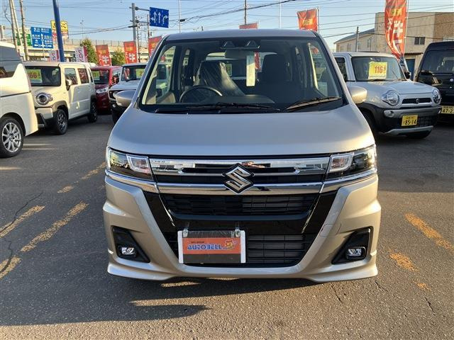 スズキ ワゴンRカスタムZ ハイブリッド(HYBRID) ZX 4WD 届出済未使用車