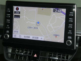 【9インチ純正ナビ】純正ナビを装備。タッチパネル式で使いやすく、詳細地図により目的地をピンポイントで設定できます。初めての道でも迷いにくく、ロングドライブも快適ですよ♪