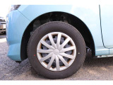 155/70R13インチフルホイールキャプです☆タイヤ残り溝5分山
