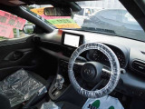 見晴らしの良い運転席。