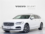 2023年モデル『V90 アルティメットB5』電動パノラマサンルーフ エアサス 社内使用 Google搭載 前後純正ドラレコ 48V harman/kardonプレミアムサウンド 19インチAW クリスタルシフトノブ【グループ 総在庫300台!】