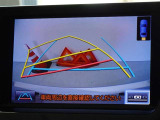 バックガイドモニターを装備してます、車庫入れもラクラクです。