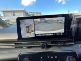 アラウンドビューモニターは上から自車位置が見れるので車庫入れにはもってこい!