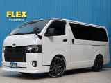 程度良好な1台をベースに【FLEX ブラックエディション&エアロカスタムパッケージ】完成!特別仕様車 ダークプライムⅡ ディーゼル 2WDスライド小窓付き 人気仕様のローダウンスタイルでお届けします!