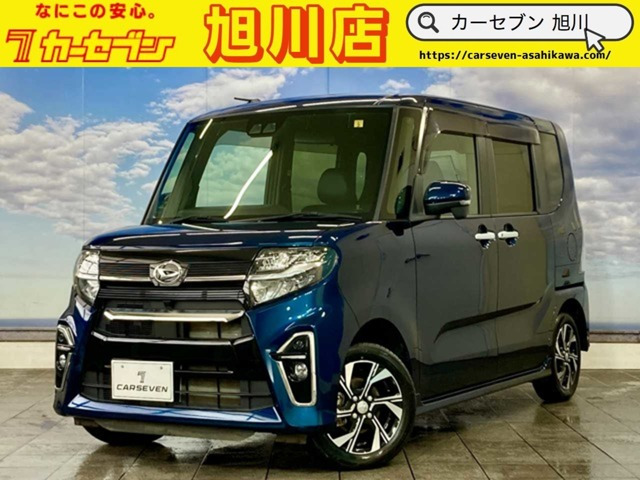 タントカスタムX 4WD寒冷地仕様車 夏冬タイヤ付き 両側電動パ