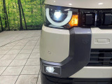 【LEDヘッドライト】悪天候や夜間走行時も良好な視界を確保し安心して運転できる高輝度LEDヘッドライトを装備!点灯速度が早く、消費電力も抑えられています。