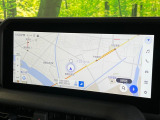 【12.3インチワイドナビ】高級感とインパクトのある大型ワイドナビを装備。各種オーディオ操作はもちろん、横長ワイド画面でのマップ2分割表示など、利便性も高いナビです♪