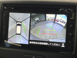 【全方位モニター用カメラ】専用のカメラにより、上から見下ろしたような視点で360度クルマの周囲を確認することができます☆死角部分も確認しやすく、狭い場所での切り返しや駐車もスムーズに行えます。