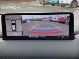 360°ビューモニターも装備しています。車庫入れ、駐車が苦手なお客様、もう安心です!