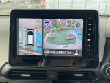 上から丸見えアラウンドビューモニター搭載!