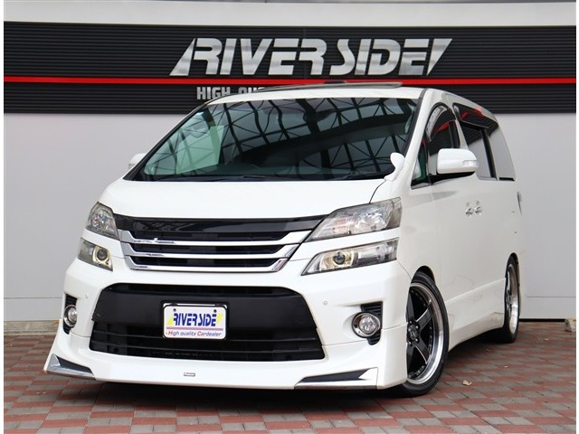 ヴェルファイア2.4 Z ゴールデンアイズ純正8型HDDナビモデリスタサンルーフ フル