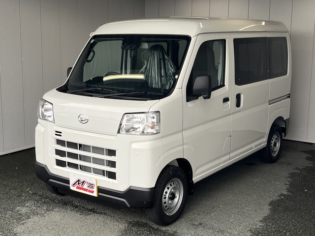 ハイゼットカーゴ デラックス 4WD 届出済未使用車 リアエアコン オートライト