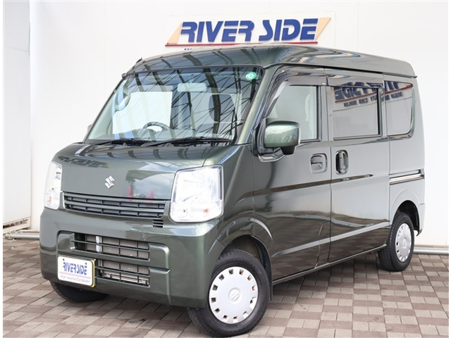 エブリイジョイン ターボ ハイルーフ5速マニュアル メモリーナビ フルセグ ブル