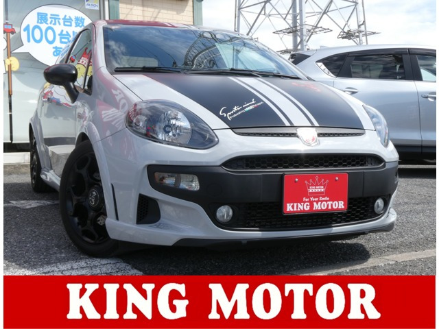 アバルトプントスーパースポーツ左ハンドル/6速MT/ポータブルメモリーナビ/