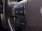ステアリングスイッチ装備!運転しながら手元でオーディオの操作などができます。