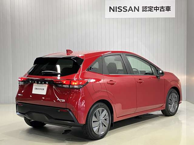 日産 ノート 1.2 X FOUR 4WD の中古車詳細 (3,000km, レッド, 兵庫県