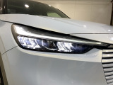 LEDヘッドライトで夜道も安心!