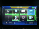 ■地デジTV/CD/DVD/FM/AM/BluetoothAudio/SD/SD-REC-Audio。