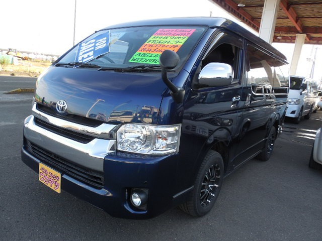 ハイエース2.7 GL ロング ミドルルーフ 4WDダブルエアコンリアヒーター