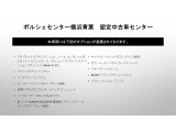 当車両のオプション一覧でございます。