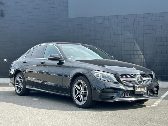 CクラスC220d アバンギャルド AMGライン本革シート 修復歴無し