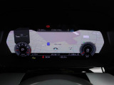 必要に応じてメーター内に地図や車両のインフォメーションなどを切り替え表示できるバーチャルコクピット