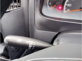 ノーマルなハンドルとなっております!握りやすく長距離運転も快適ですよ〜