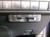 ETC車載器付きです。高速道路の料金所もスムーズに通過できます。