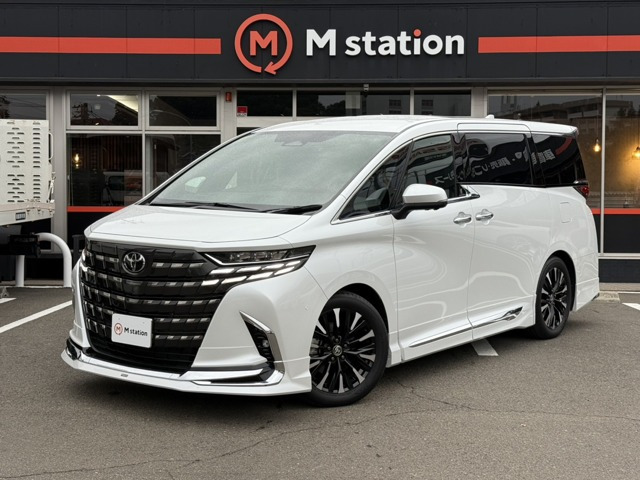 アルファードハイブリッド 2.5 エグゼクティブ ラウンジ E-Four 4WDモデリスタフルエアロ・ドレスアップマフラ