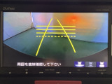 バックでの車庫入れも安心です! リアカメラが付いているバックモニター付のナビを装備しております。操作線もついており距離感も画面から確認できます。